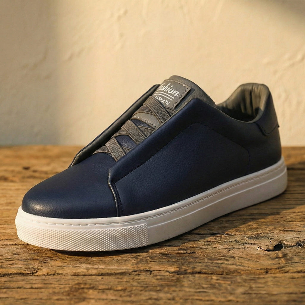 Enzo Zapatillas Minimalistas Símil Cuero