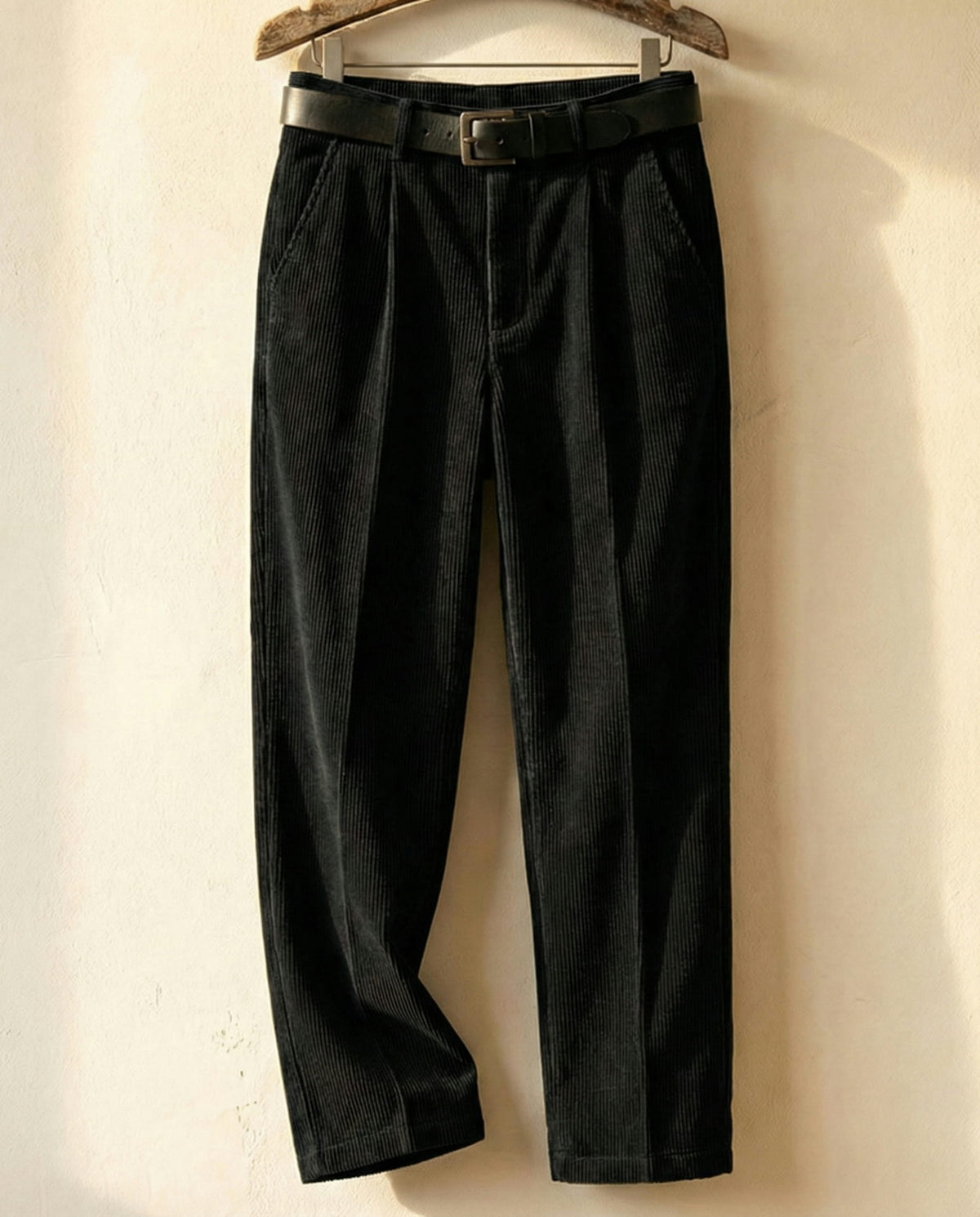 Lorenzo Pantalones de Pana de Algodón Premium