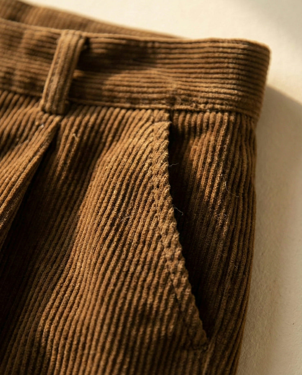 Lorenzo Pantalones de Pana de Algodón Premium