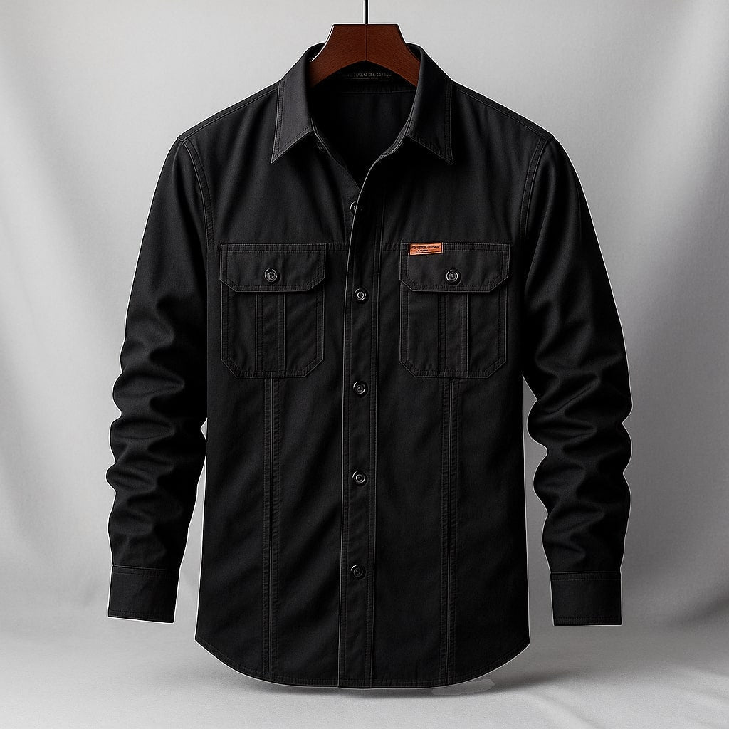 Daren Camisa de Trabajo de Algodón