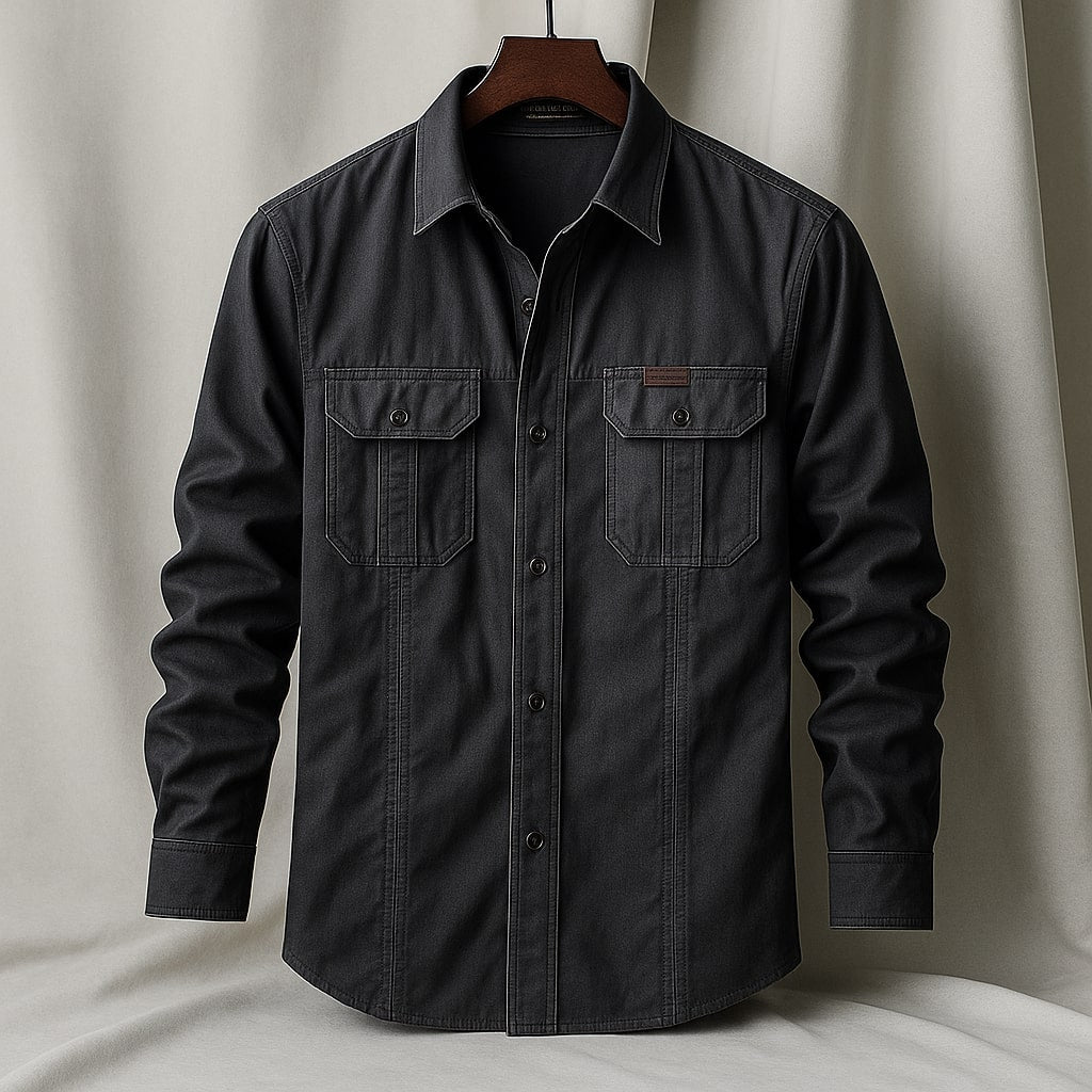 Daren Camisa de Trabajo de Algodón