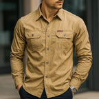 Daren Camisa de Trabajo de Algodón