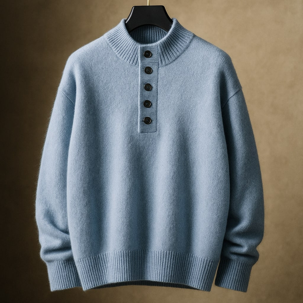 Sebastian Sweater de Lana con Botones