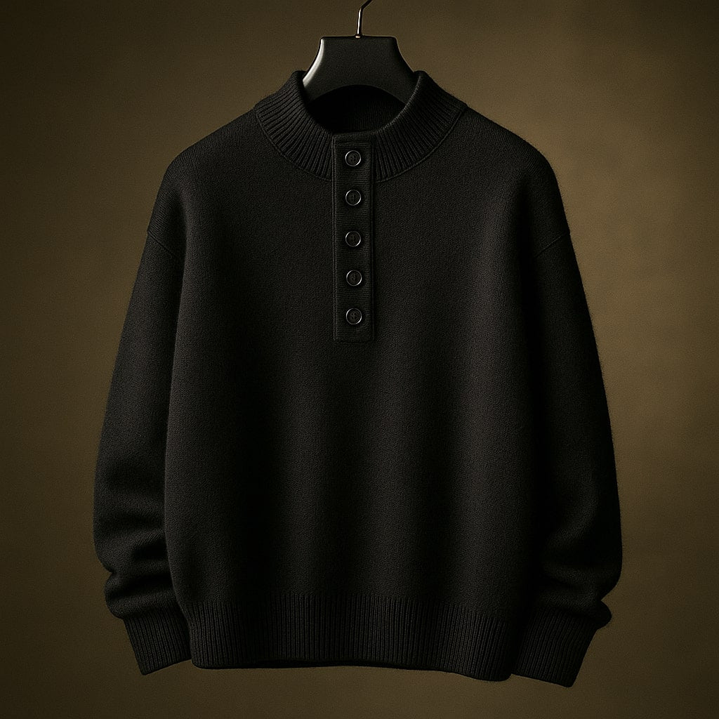 Sebastian Sweater de Lana con Botones