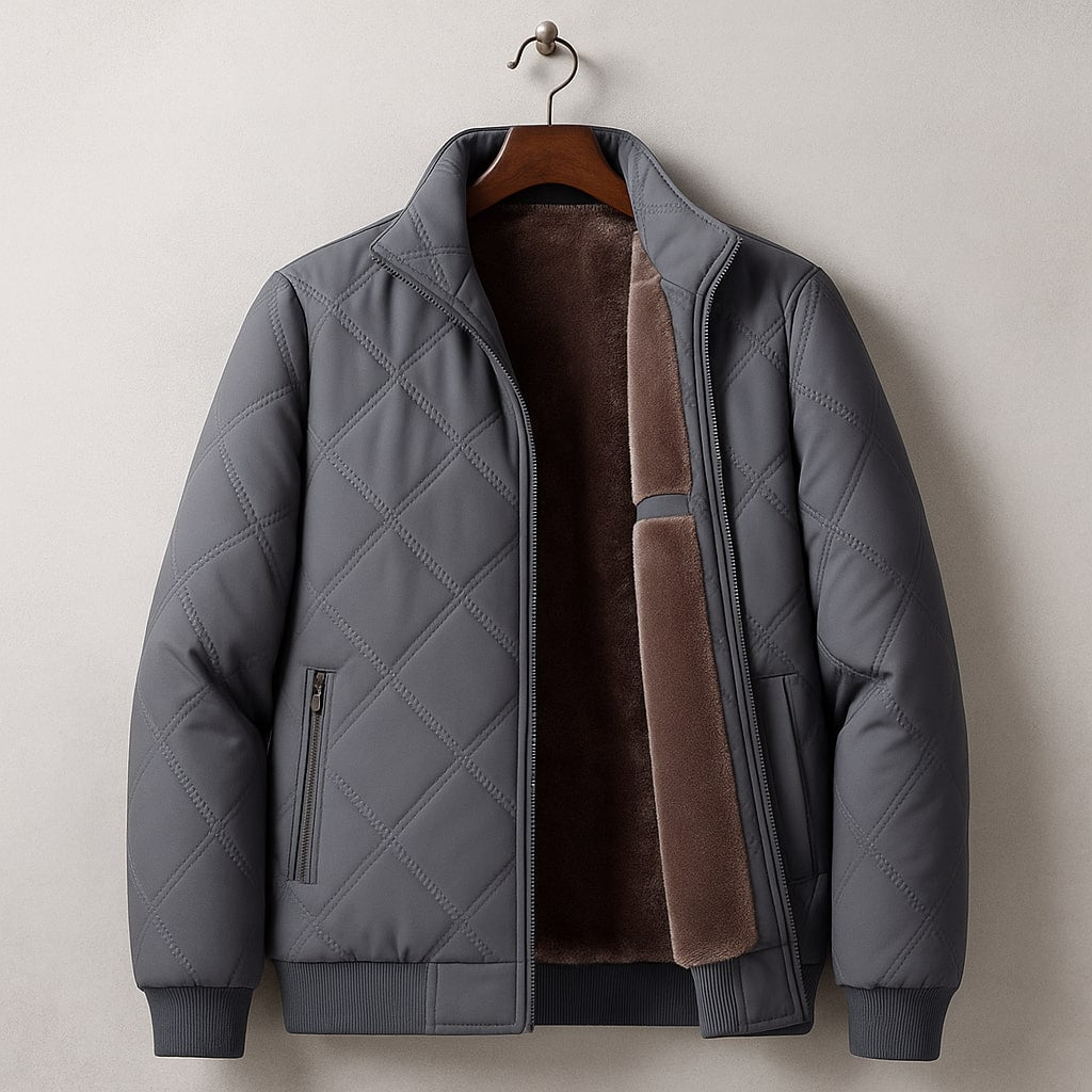 Hugo Campera Acolchada Forrada de Polar