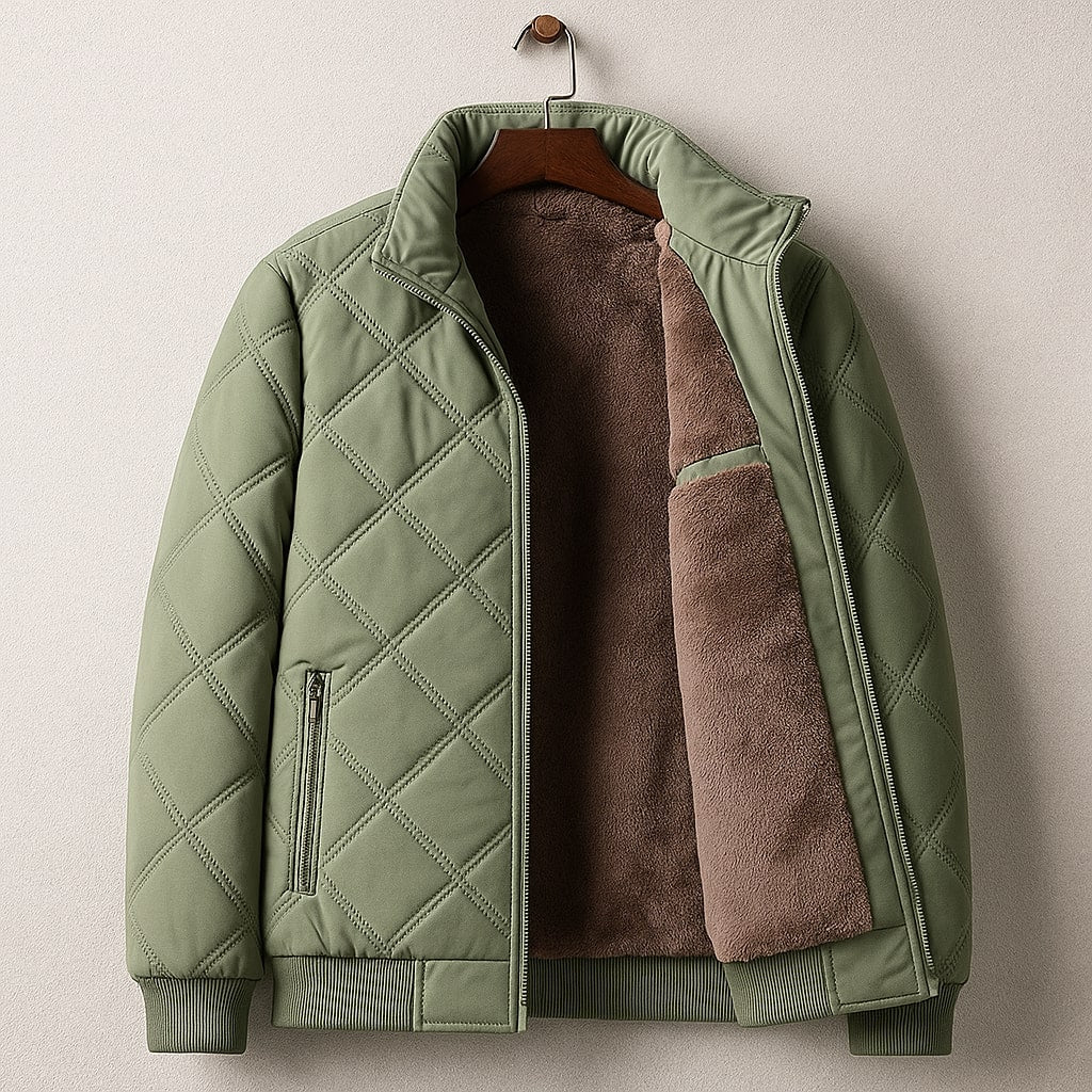 Hugo Campera Acolchada Forrada de Polar