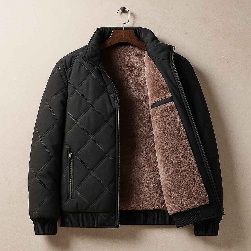 Hugo Campera Acolchada Forrada de Polar