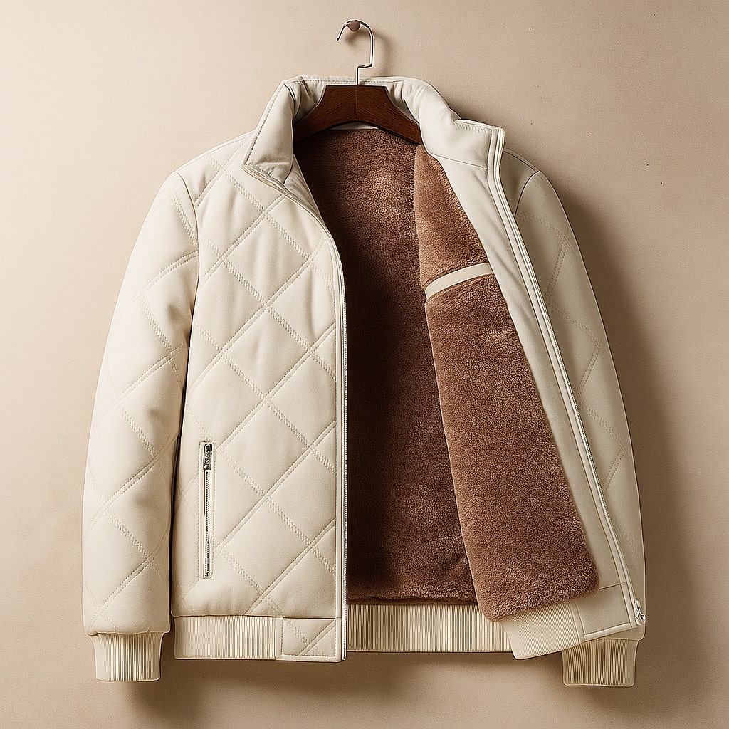 Hugo Campera Acolchada Forrada de Polar