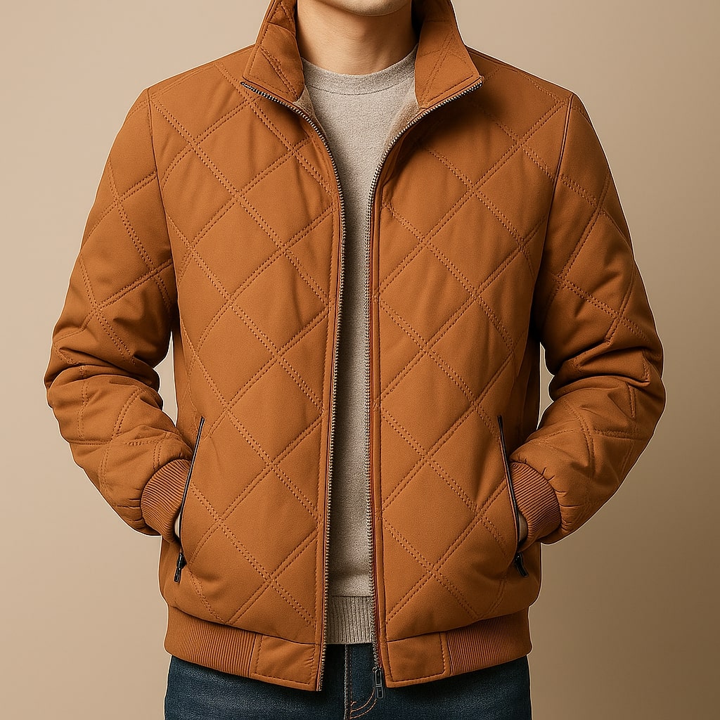 Hugo Campera Acolchada Forrada de Polar