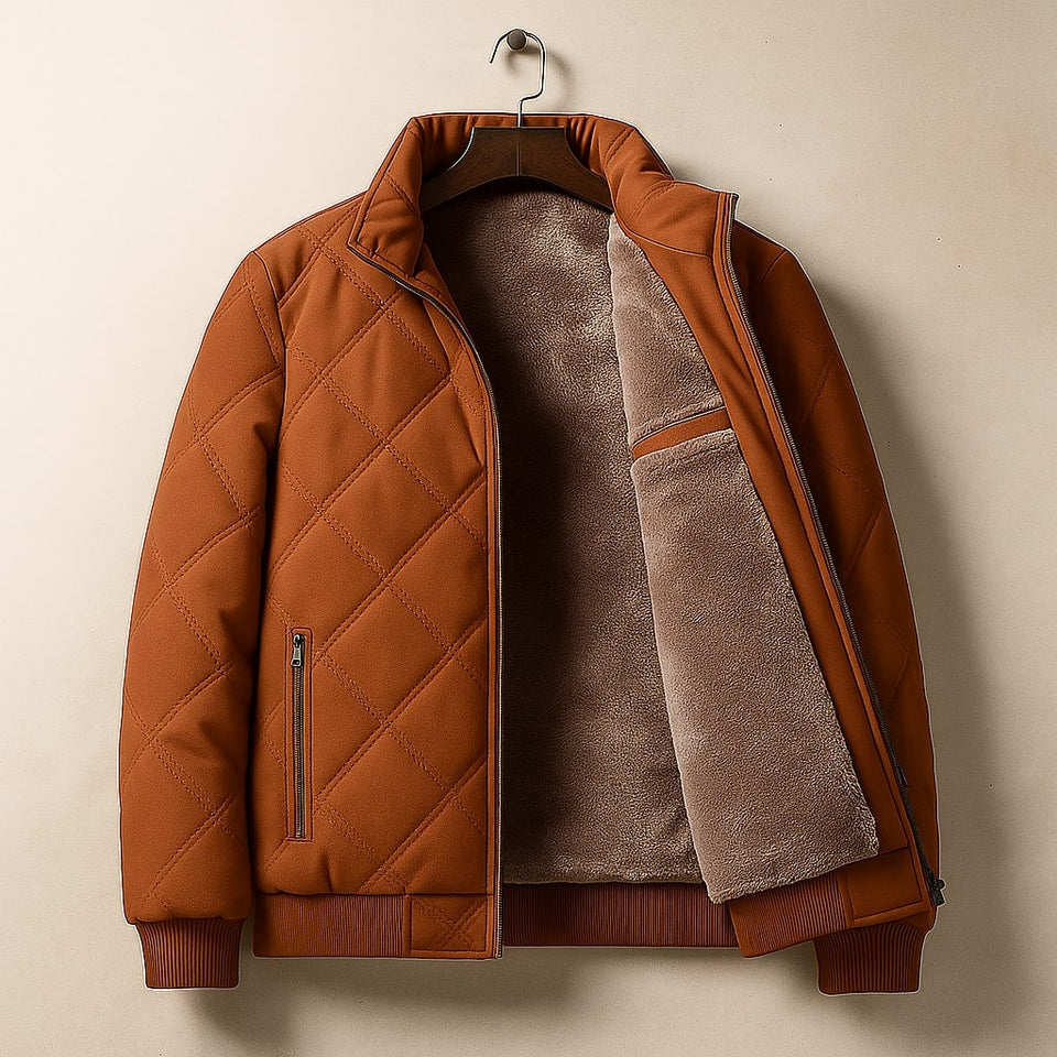 Hugo Campera Acolchada Forrada de Polar