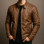 Dario Campera de Cuero Biker