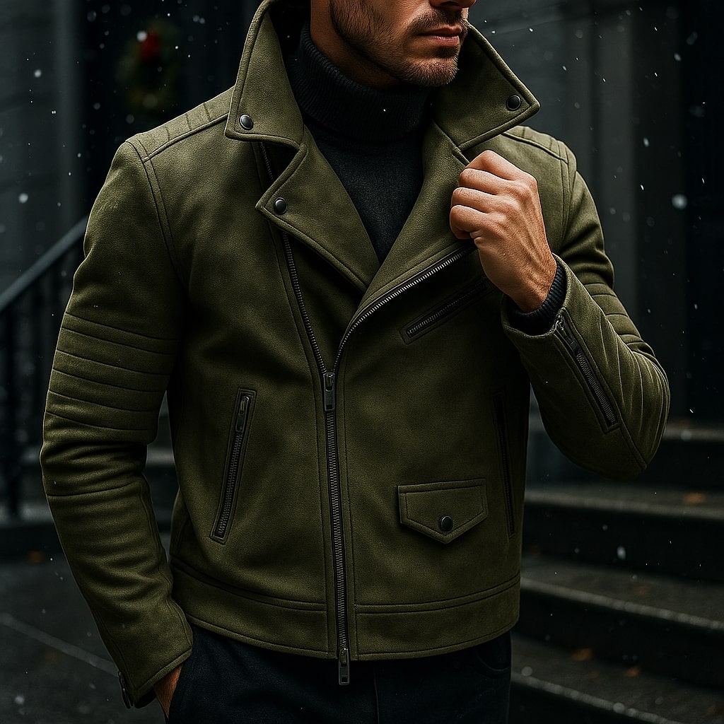 Alessio Campera de Cuero Biker