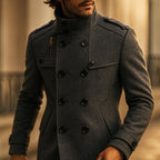 Marcello Abrigo Militar Entallado