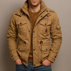 Dario Campera Utilitaria de Algodón Forrada