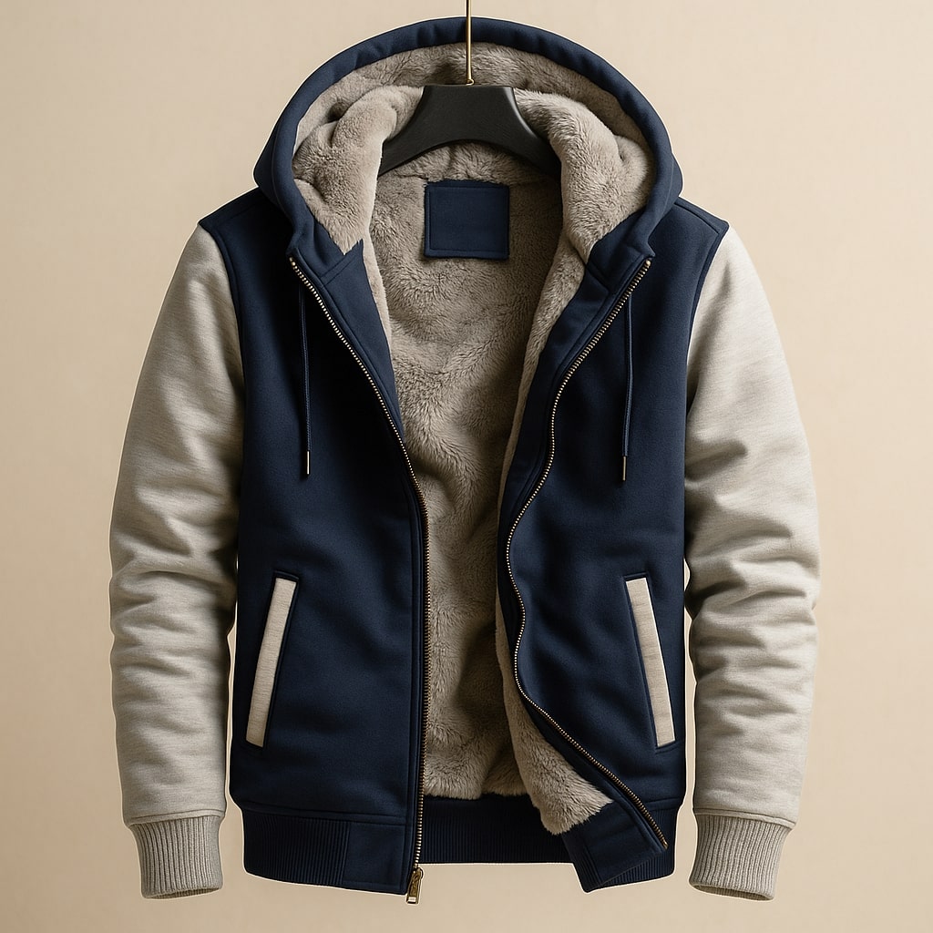 Marco Campera con Capucha Forrada de Borrego