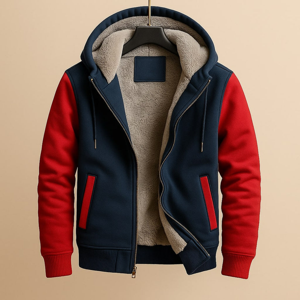 Marco Campera con Capucha Forrada de Borrego