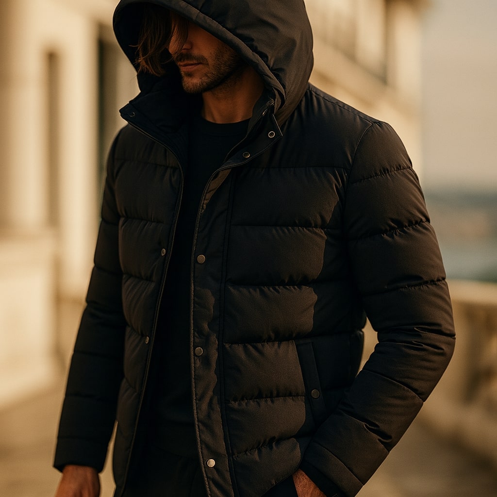 Iker Campera Puffer Rellena de Algodón