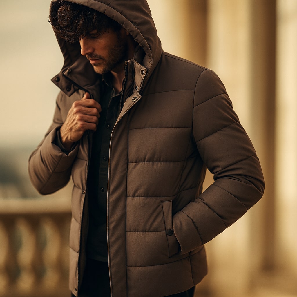 Iker Campera Puffer Rellena de Algodón