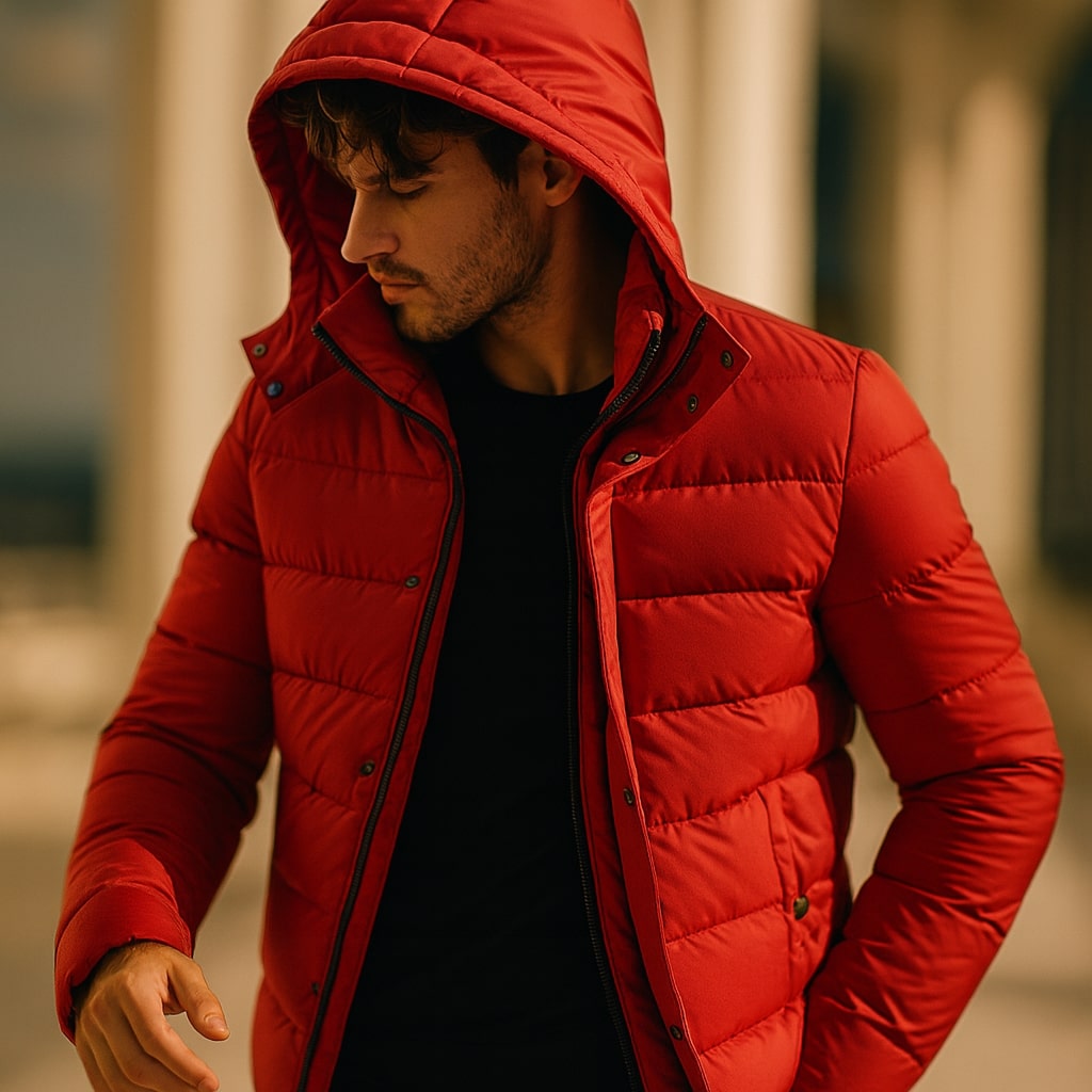 Iker Campera Puffer Rellena de Algodón