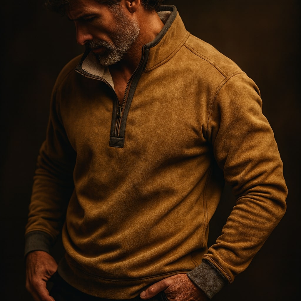 Stefano Sweater Polar de Medio Cierre