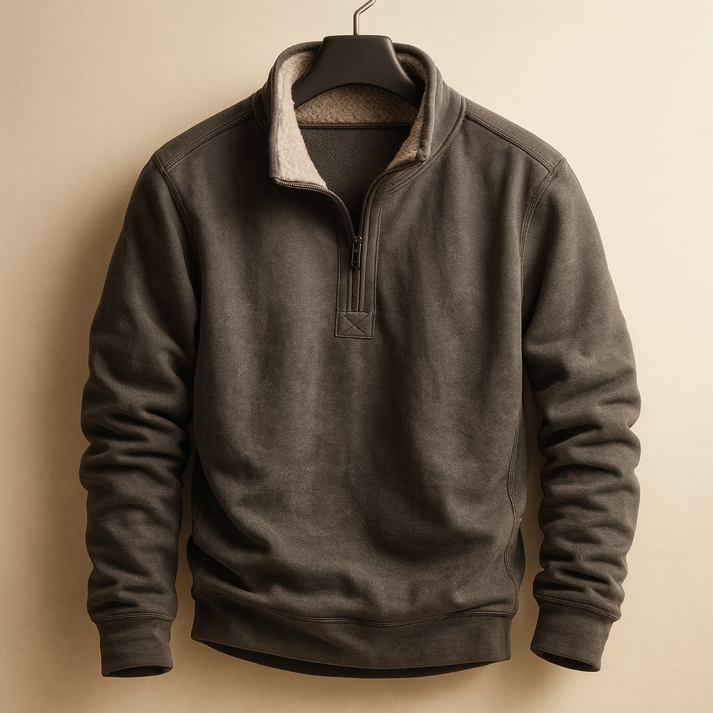 Stefano Sweater Polar de Medio Cierre