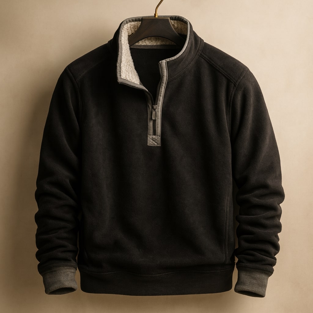 Stefano Sweater Polar de Medio Cierre
