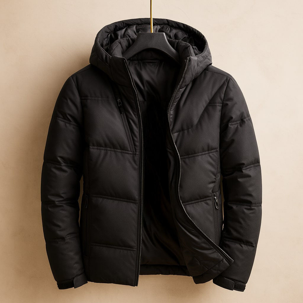 Matteo Campera Puffer Térmica con Capucha