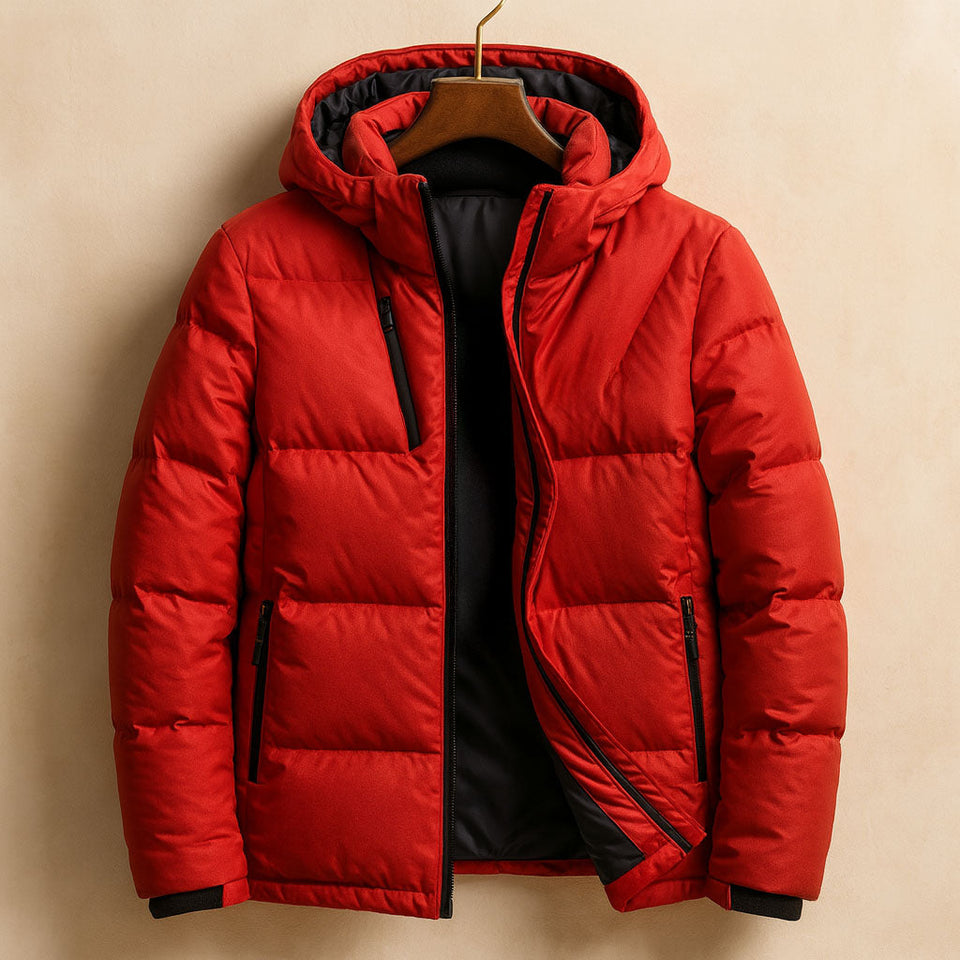 Matteo Campera Puffer Térmica con Capucha