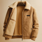 Lorenzo Campera de Pana con Borrego