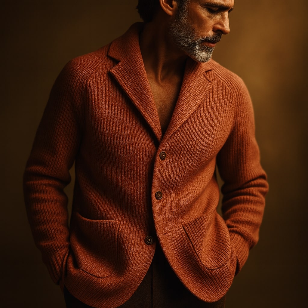 Renzo Cárdigan Blazer de Punto