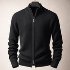 Riccardo Sweater de Punto con Cierre Frontal