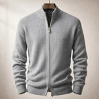 Riccardo Sweater de Punto con Cierre Frontal