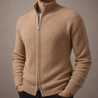 Riccardo Sweater de Punto con Cierre Frontal