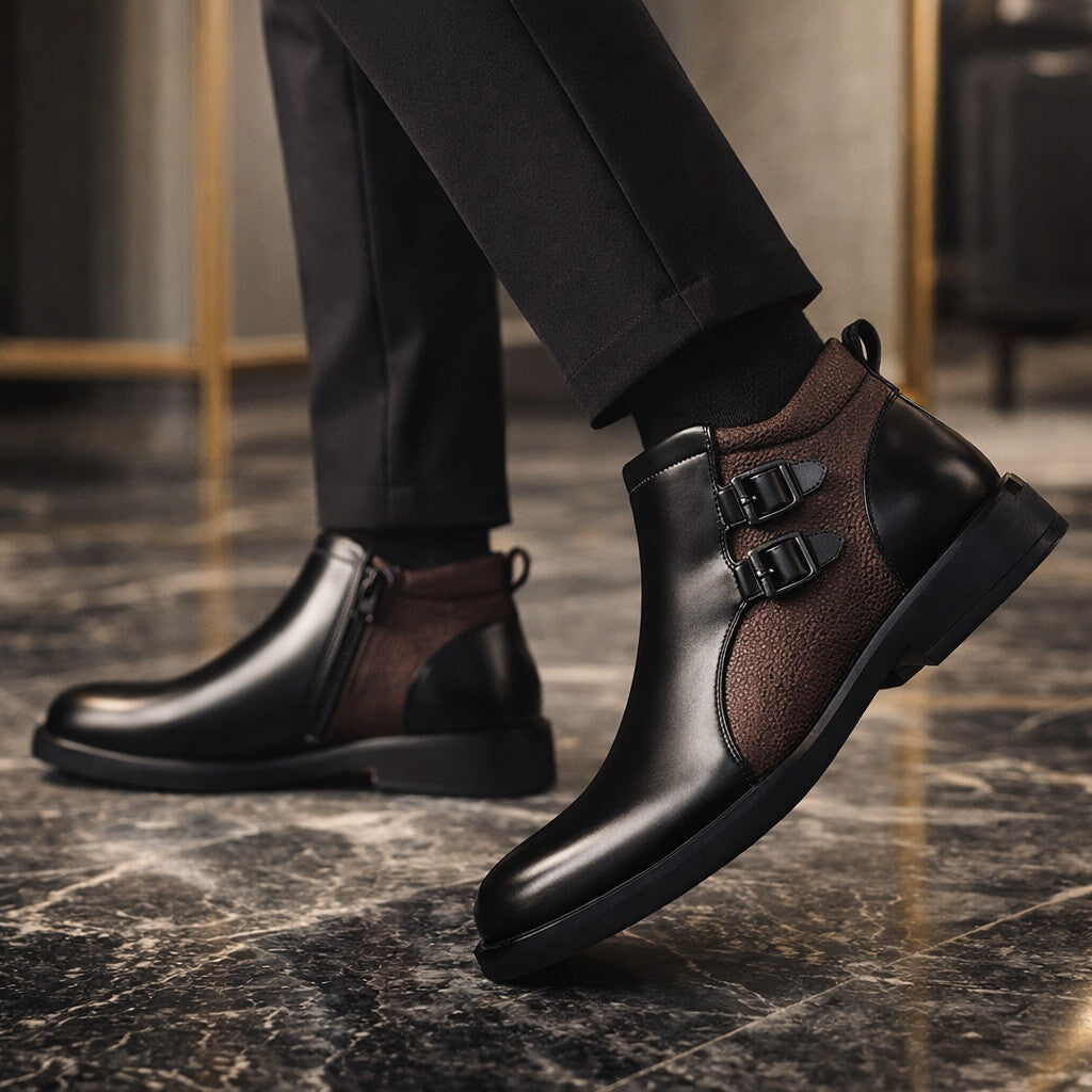 Matteo Botines de Cuero