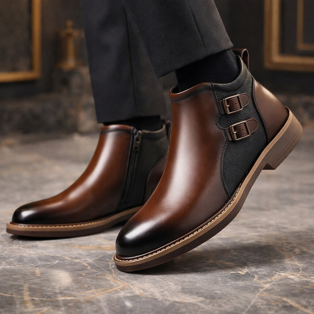 Matteo Botines de Cuero