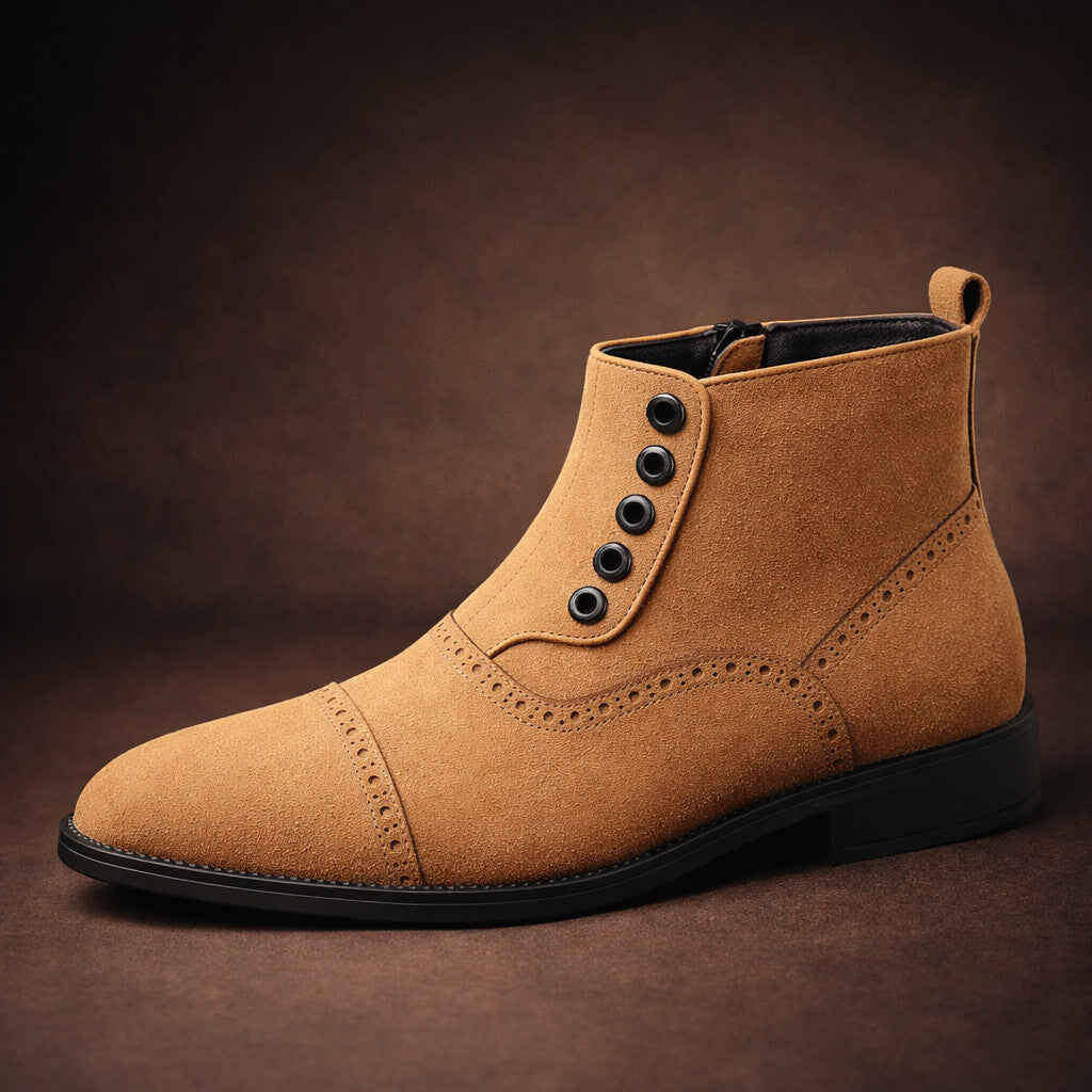 Riccardo Botas de Cuero con Cordones