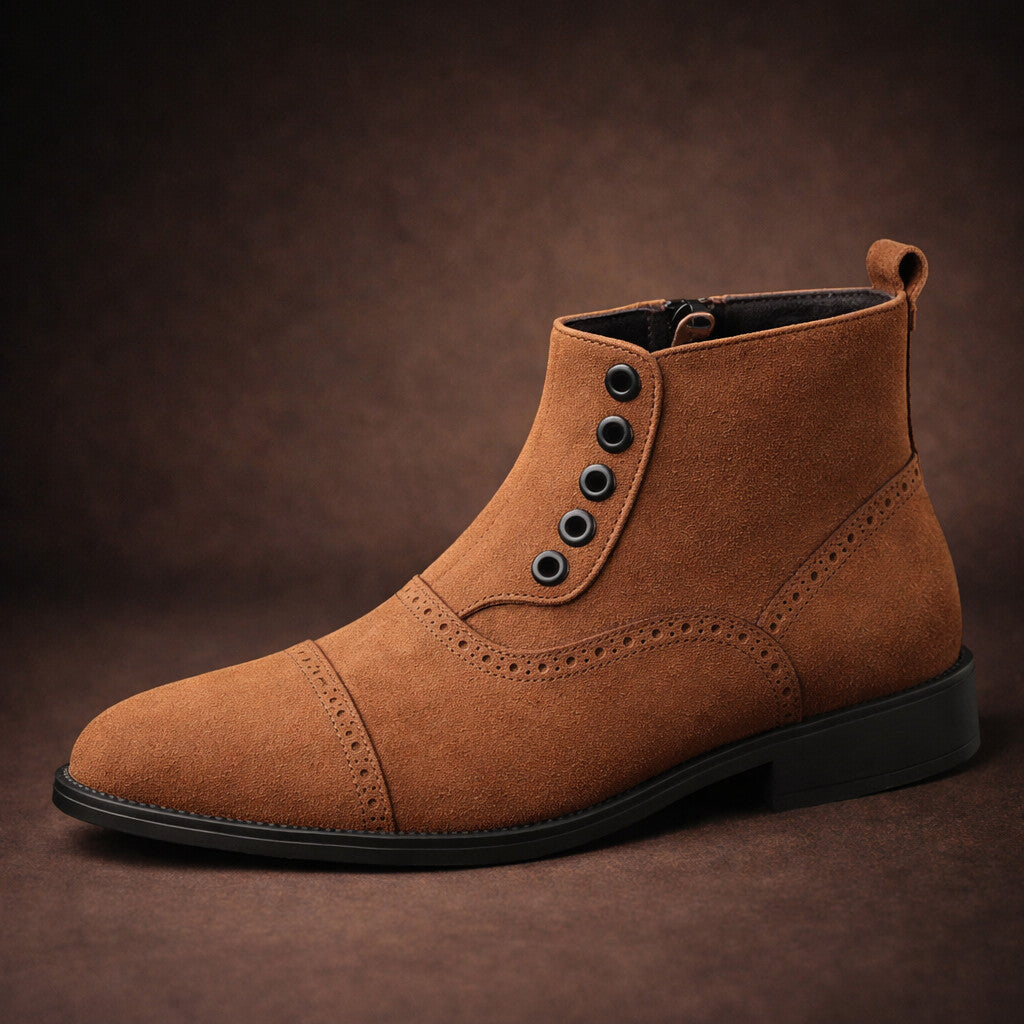 Riccardo Botas de Cuero con Cordones