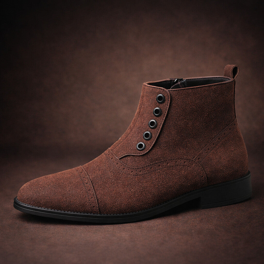 Riccardo Botas de Cuero con Cordones