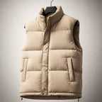 Alberto Chaleco Puffer Relleno de Algodón