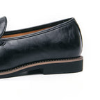 Xavier Mocasines de Cuero con Hebilla Bit