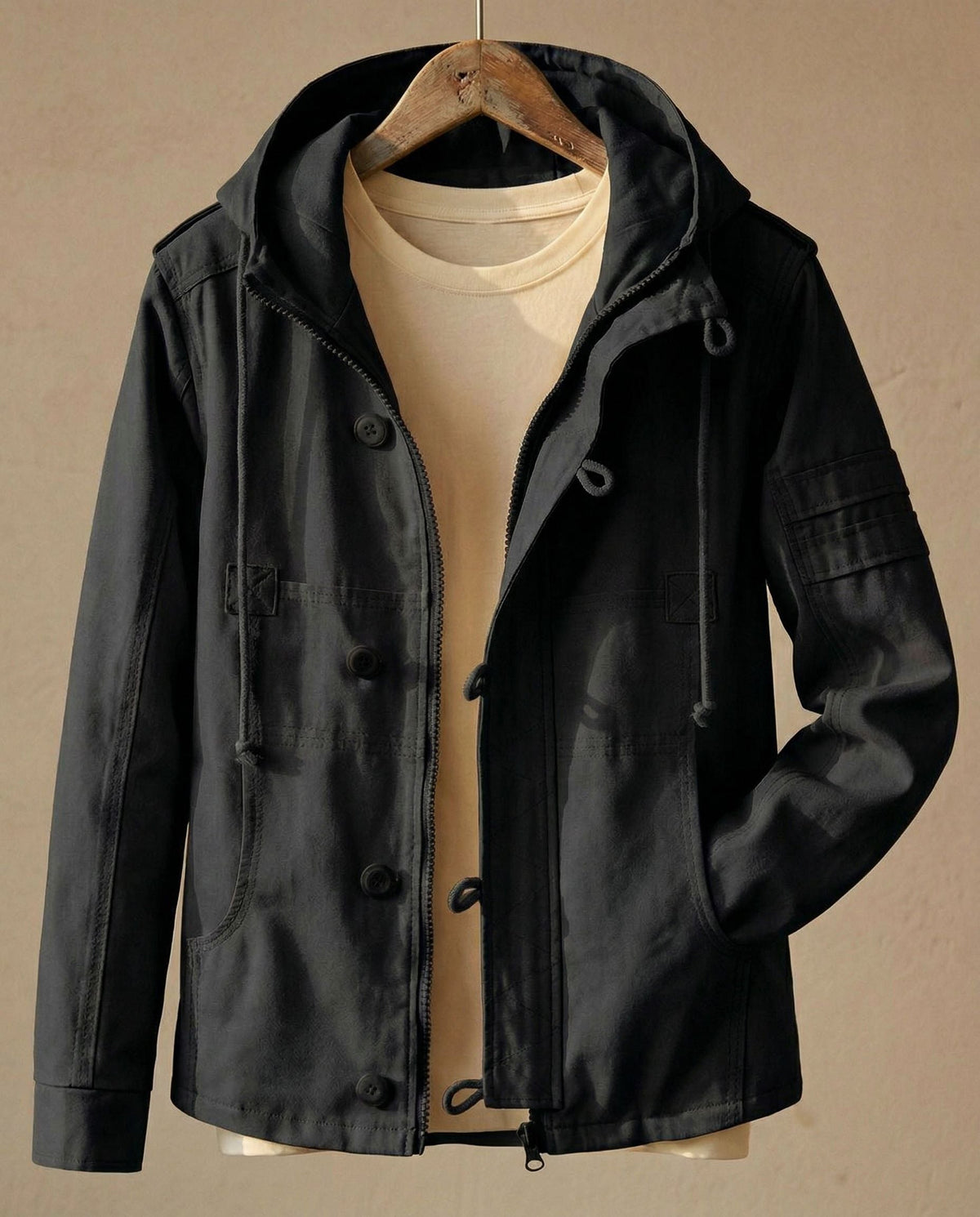 Marco Campera Utilitaria de Algodón