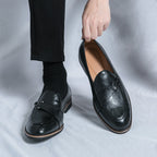 Xavier Mocasines de Cuero con Hebilla Bit