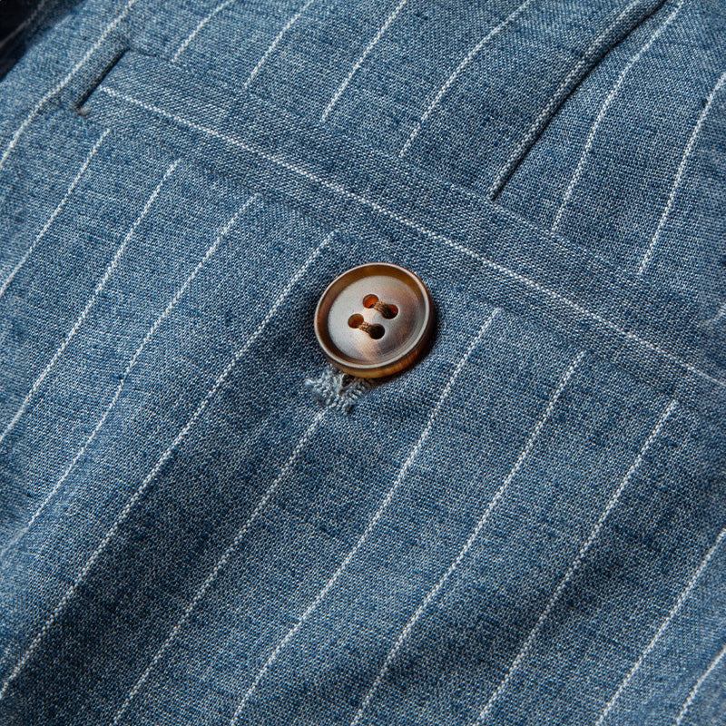 Emilien Pantalones de Lino y Algodón