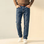 Matteo Jeans de Denim Forrados de Polar