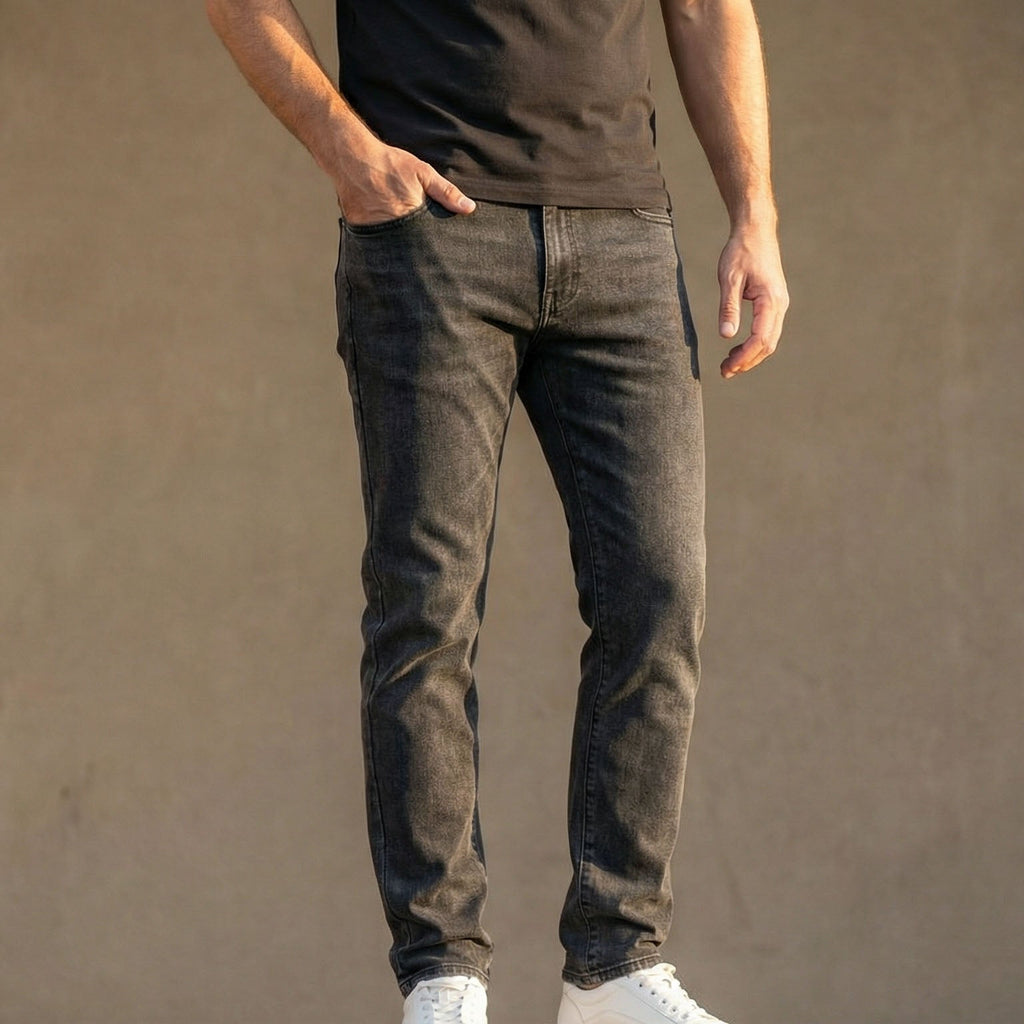 Matteo Jeans de Denim Forrados de Polar