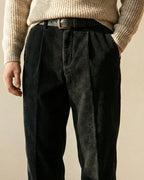 Lorenzo Pantalones de Pana de Algodón Premium