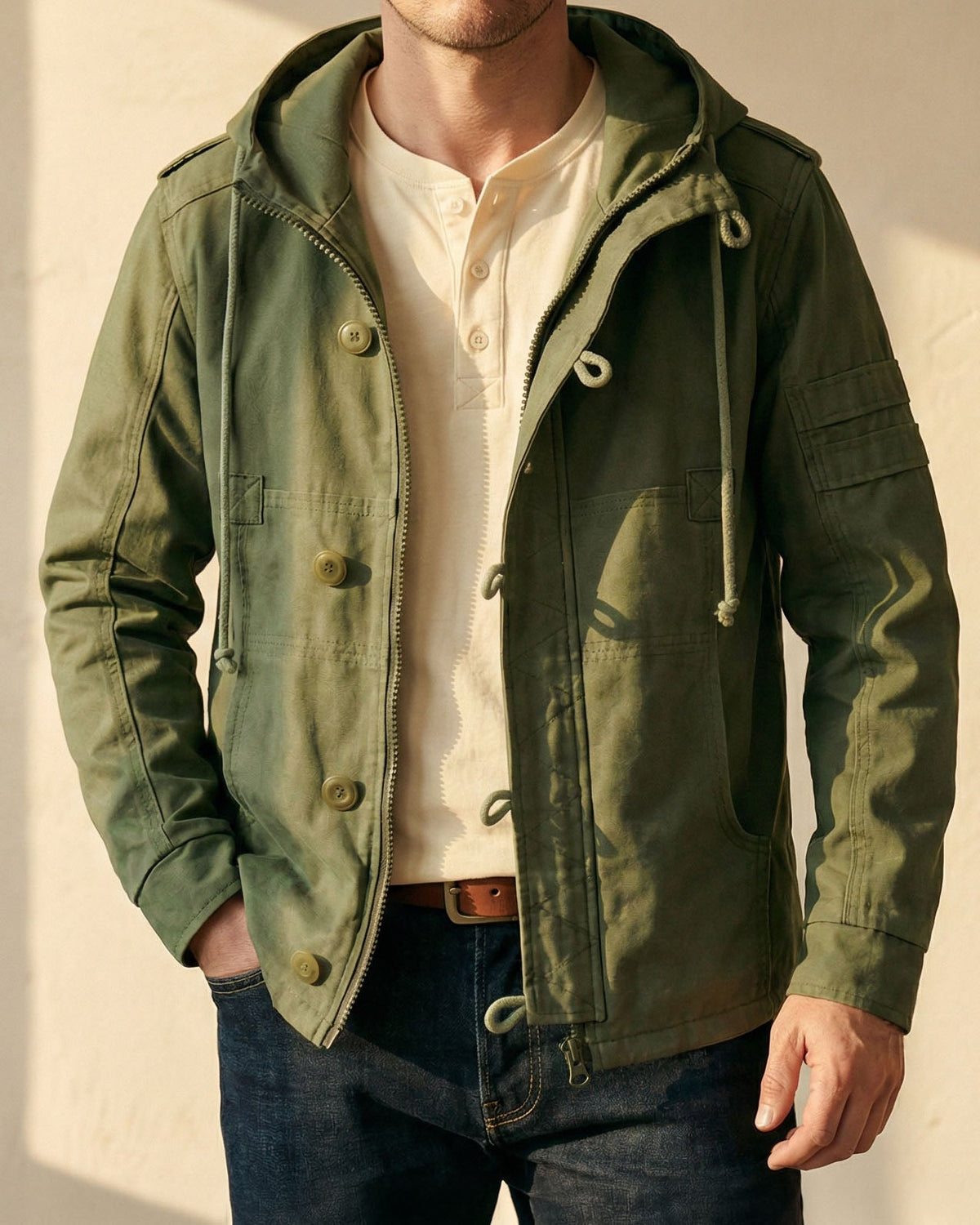 Marco Campera Utilitaria de Algodón