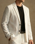 Giovanni Conjunto de Traje Texturizado