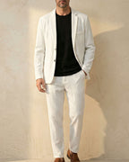 Giovanni Conjunto de Traje Texturizado