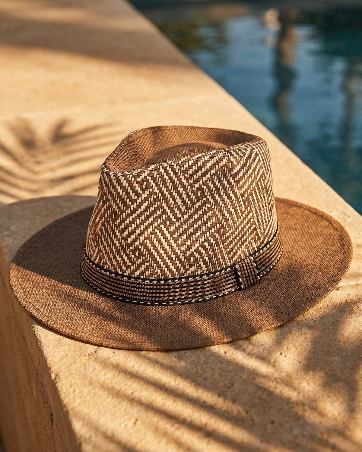 Tiziano Sombrero Fedora Tejido